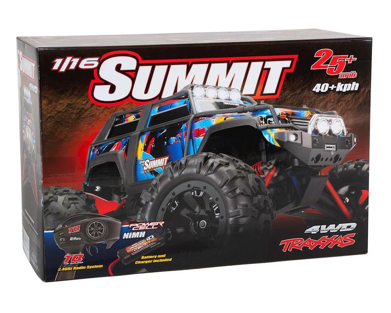 Carro Rc Automodelo Traxxas Summit 1/16 RTR 4WD 1/16 2.4G